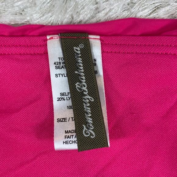 Tommy Bahama Pink Folded Waistband Bikini Small - Picture 4 of 5